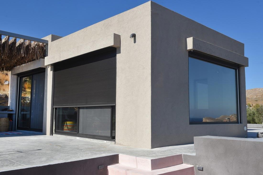 Συρώμενη μπαλκονόπορτα Σύρος